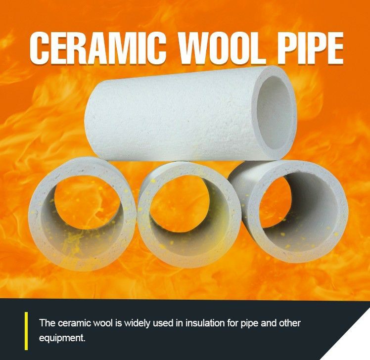 Ceramic Fiber Pipe, Aluminum Silicate Pipe, Ceramic Wool Pipe Supplier China