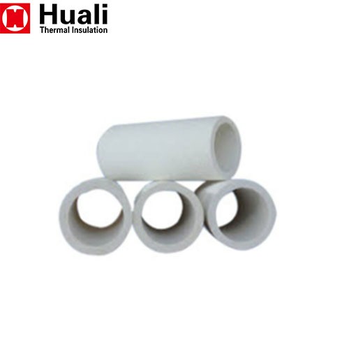 heat resistant 1260 aluminum silicate ceramic fiber wool tube for boiler  insulation refractory